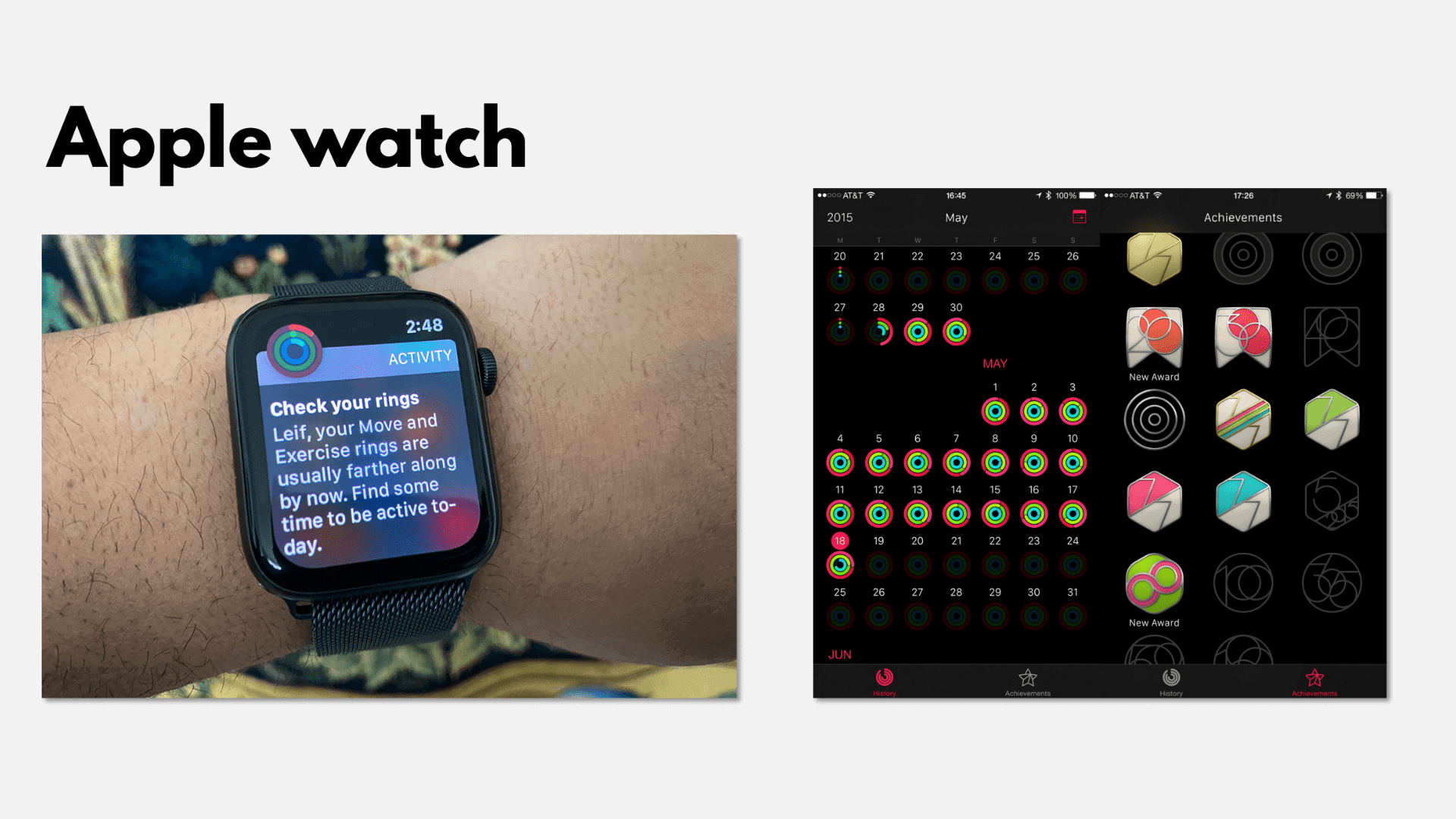 Gamification in de Apple Watch